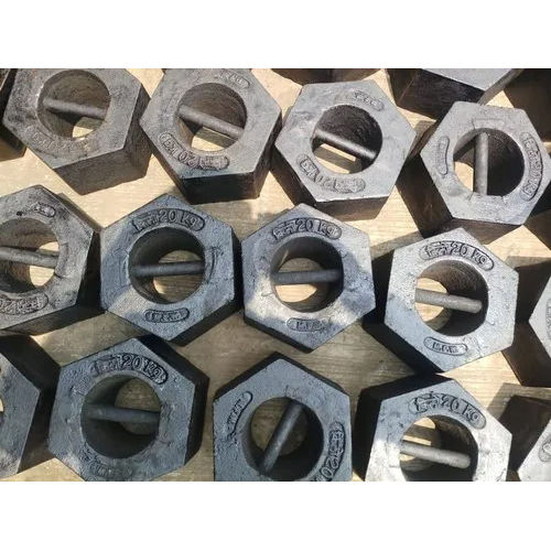 Hexagonal 200 Gram Cast Iron Weights