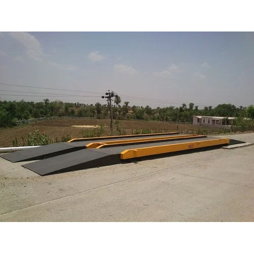 Yellow Modular Weighbridge