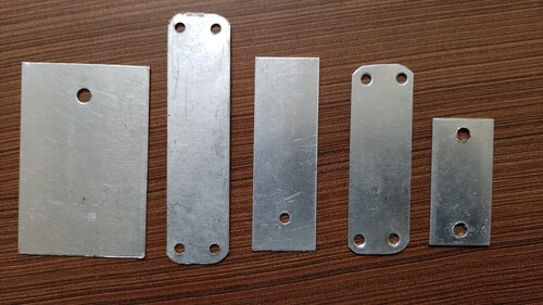 Aluminium Tags Customised Shape