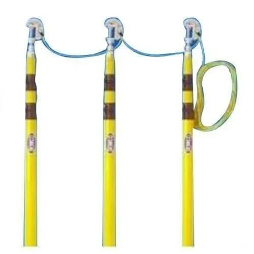 Yellow 25 Kv Earthing Discharge Rod Complete Rdso Approved