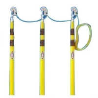 Yellow 25 Kv Earthing Discharge Rod Complete Rdso Approved
