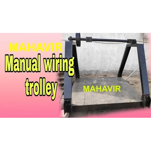 Mahavir Manual Wiring Trolley Rdso Approved Material Handling Trolleys