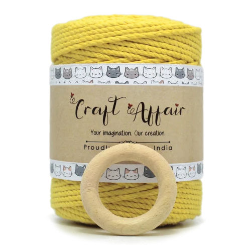 3 Ply Twisted Organic Cotton Cord