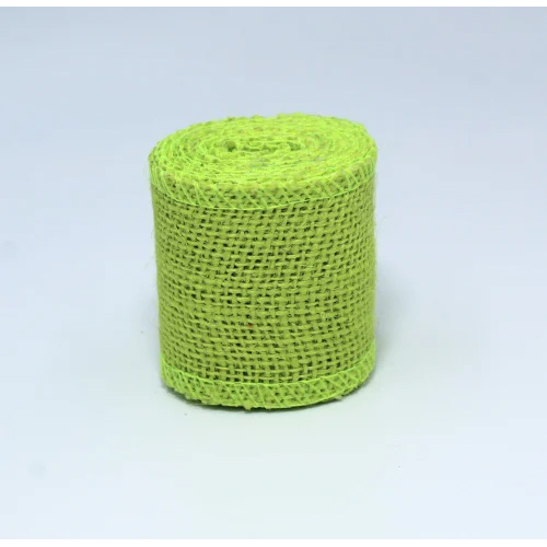 Neon Green Jute Ribbon