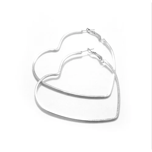 Loop Heart Earrings