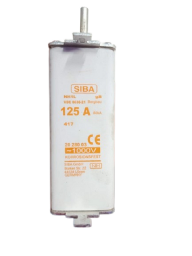 Siba Din Type Fuse 125a 1000v