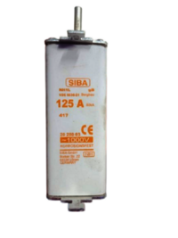 SIBA DIN TYPE FUSE 125A 1000V