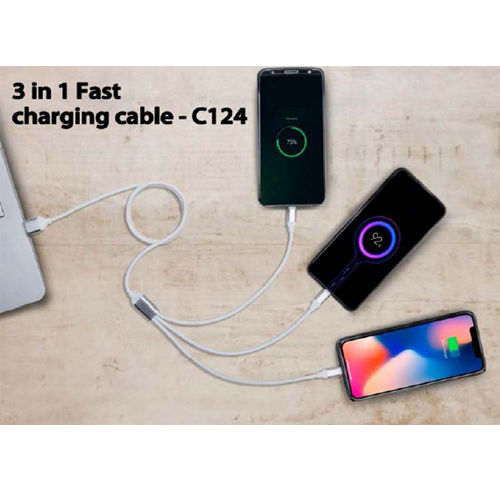 3 In 1 Charging Cable Application: Industrial