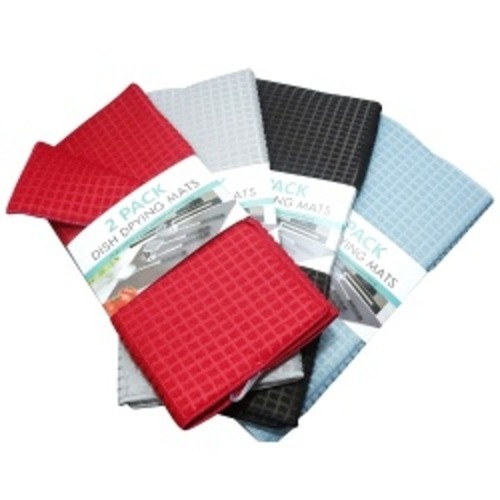 2 PC Dish Drying Mat