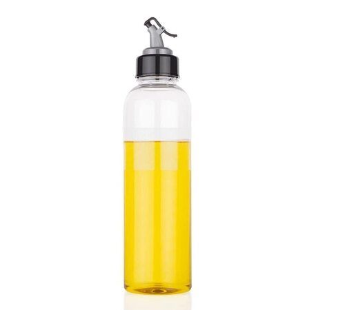 Plastic Drop Bottle Oil Dispenser For Kitchen Unbreakable Oil Bottle With Trigger 1000 Ml