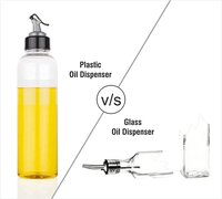 Plastic Drop bottle Oil Dispenser for Kitchen Unbreakable Oil Bottle with Trigger 1000 ML