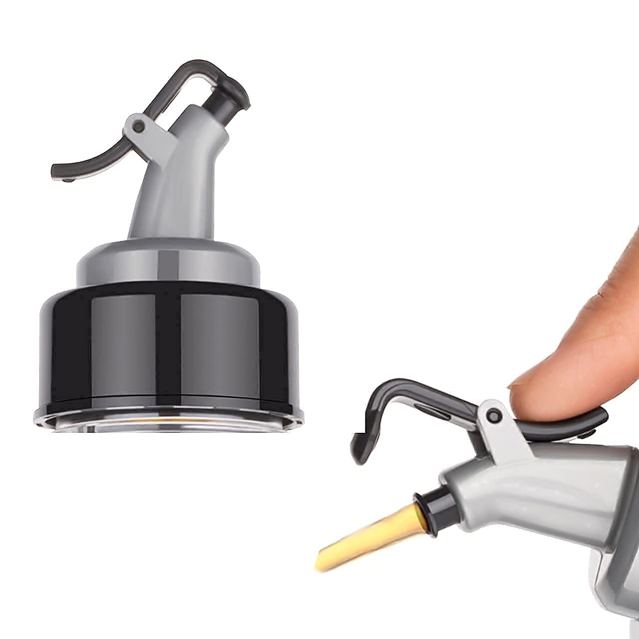 Plastic Drop bottle Oil Dispenser for Kitchen Unbreakable Oil Bottle with Trigger 1000 ML