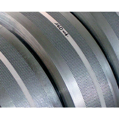 Silver Perforated Coils