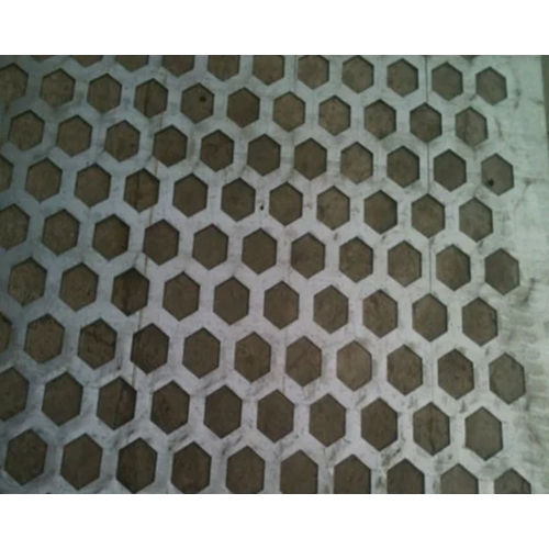 Hexagonal Hole Perforated Sheet