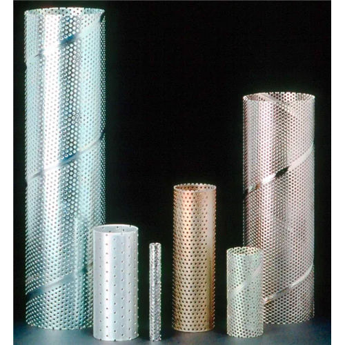 Silver Welded Perforated Tubes