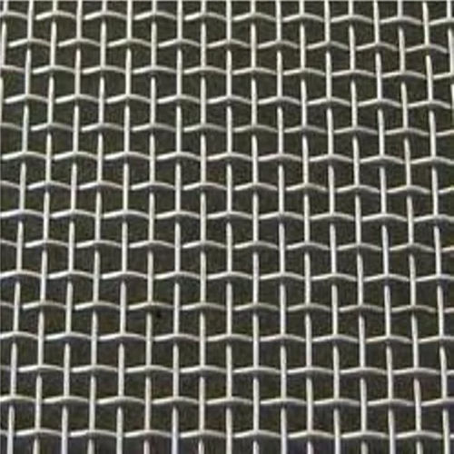 Silver Woven Wire Mesh