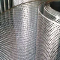 Silver Perforated Anodized Aluminum Sheets