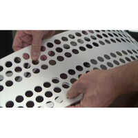 White Perforated Belts