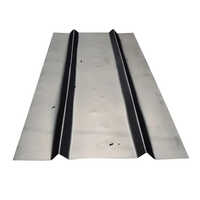 Ms Decking Plate - Mild Steel, Rectangular Shape, Metallic Silver Color | Industrial Grade Design For Durability And Strength