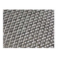 Crimp Netting - Stainless Steel Material, Custom Size Available, Silver Color | Corrosion Resistant, Dustproof, Waterproof, Easy To Clean, Heat Resistant