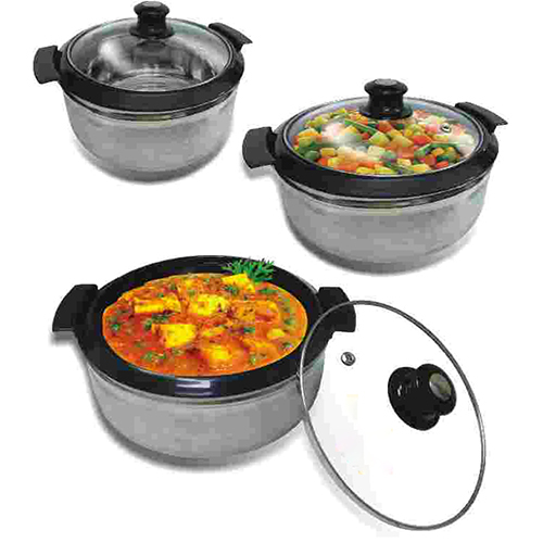 Casserole Maddame with Glass Lid