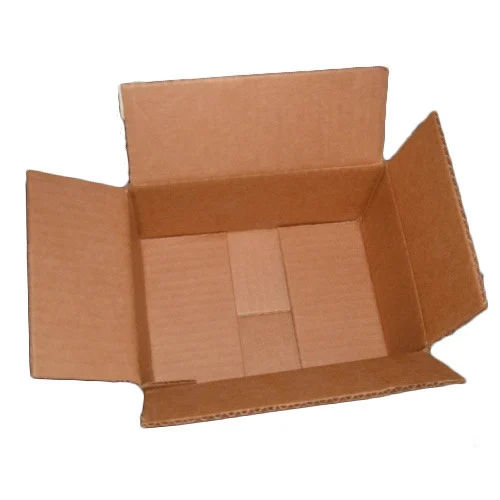 Plain Brown Corrugated Packaging Box