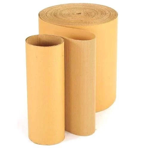 Brown Broad Flute Corrugated Roll