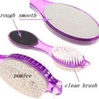 4 In 1 Foot Scruber Cleaner - Color: Purple