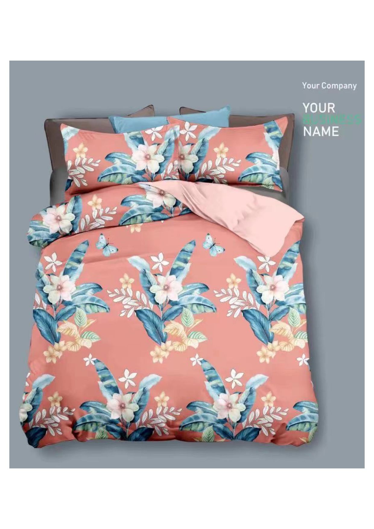 sweet maple printed bedsheet