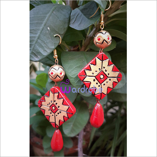 R14 Terracotta Earrings Gender: Women