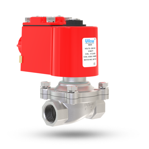 3/4 NC NPT FLP Semi Lift Diaphragm Operated Solenoid Valve