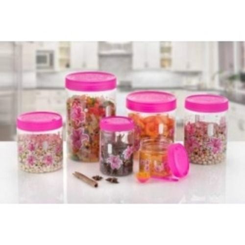 6 Pc Jar Container Set