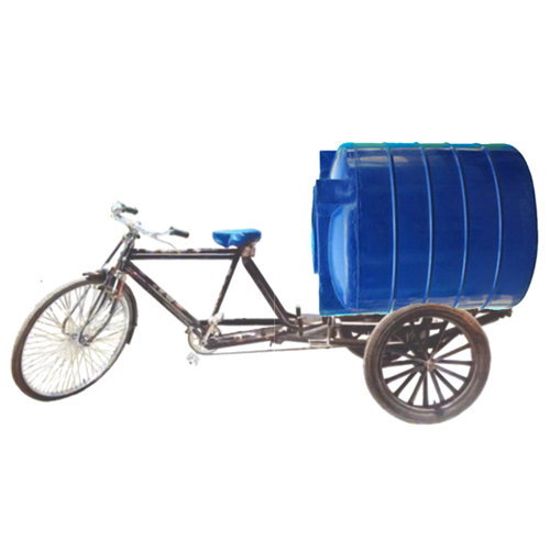 Kerosene Loading Rickshaw With Water Trolley