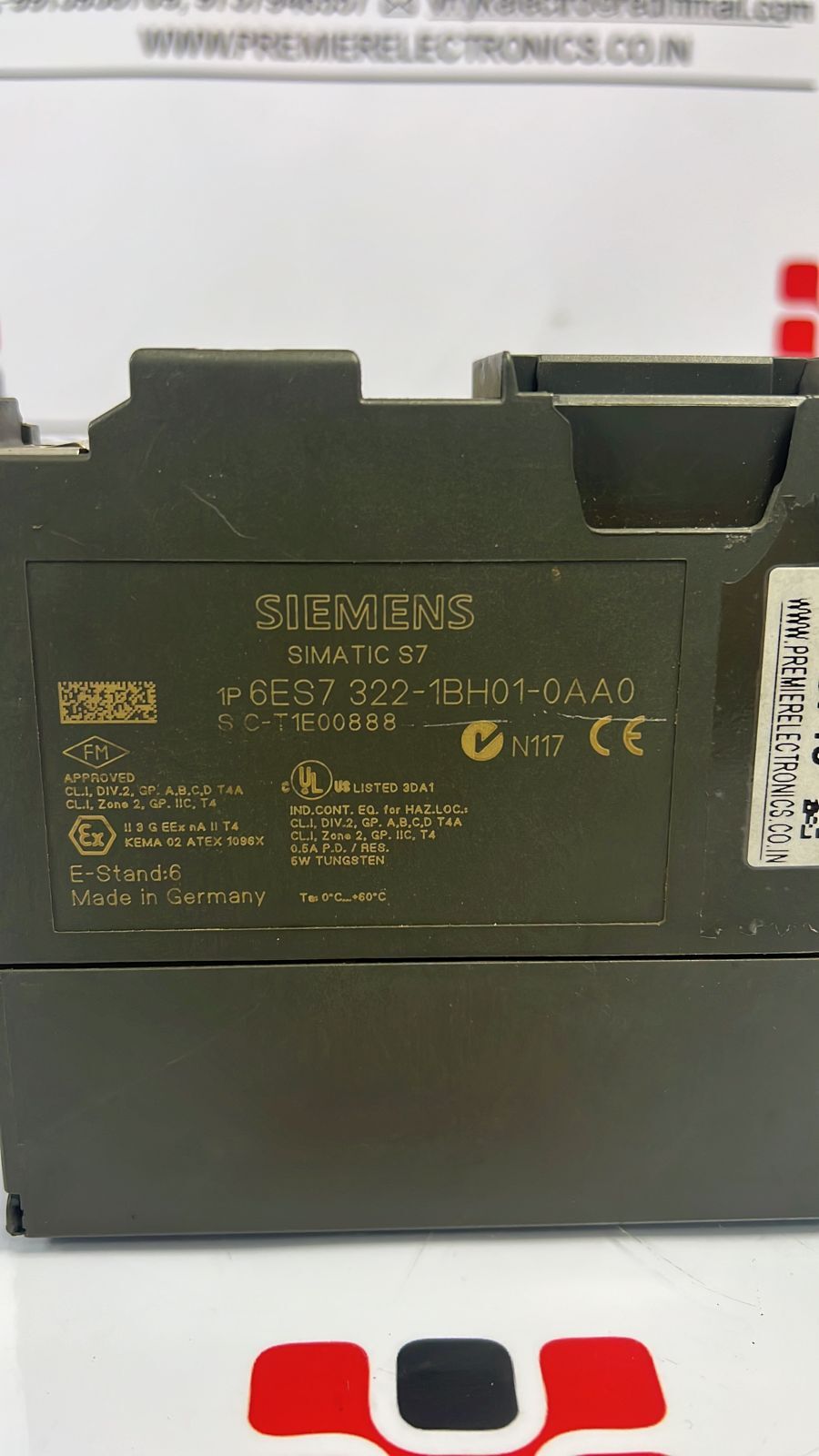 SIEMENS MODULE 6ES7322-1BH01-0AA0