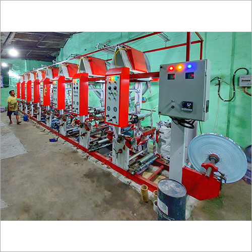8 Colour  Rotogravure Printing Machine