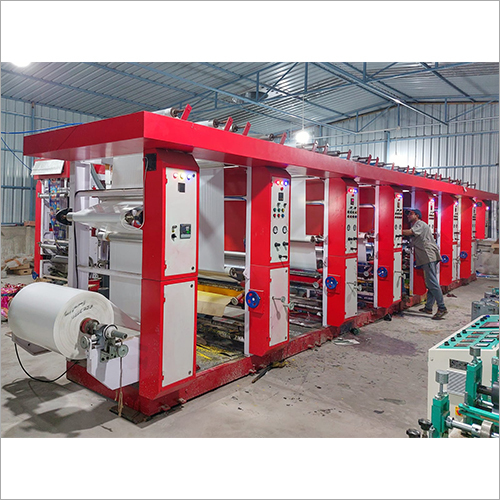 6 Colour Rotogravure Printing Machine