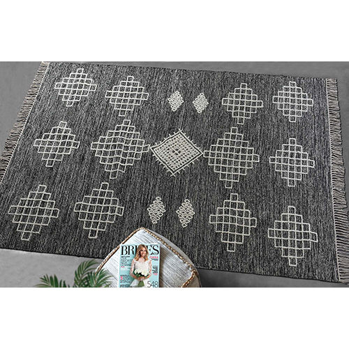 Delawa Moroccan Rugs Back Material: Anti-Slip Latex