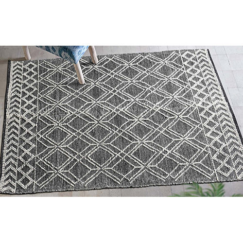 Diama Textured Rugs Back Material: Canvas Latex