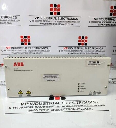 ABB INSULATION RESISTANCE MEASUREMENT UNIT ABB MIRU-01