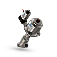 1-1/2 Pneumatically Y Type Control Valve NC (Screwed)
