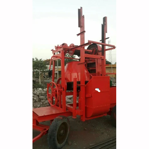 Concrete Mixer Machine With Lift - Automatic High Quality Features | Manual Control System, Warranty Included, Ideal for Construction Use