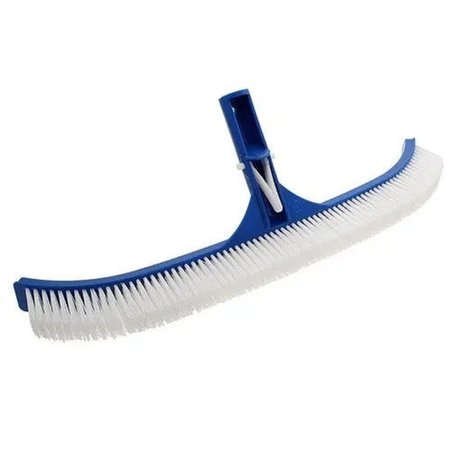 White And Blue Plastic Pool Brush