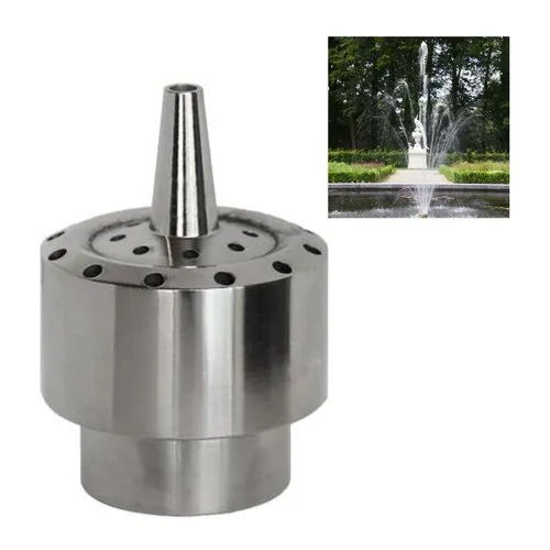 Silver Stainless Steel Fountain Nozzle