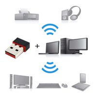 Wi-fi Receiver Wireless Mini Wi-fi Network Adapter With Driver