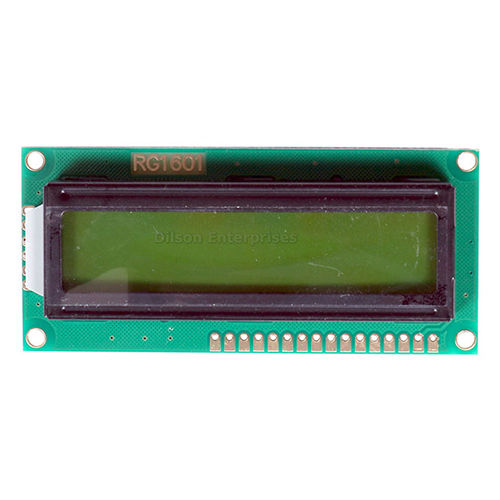 Green RG1601 Show 16X1 Character Displays