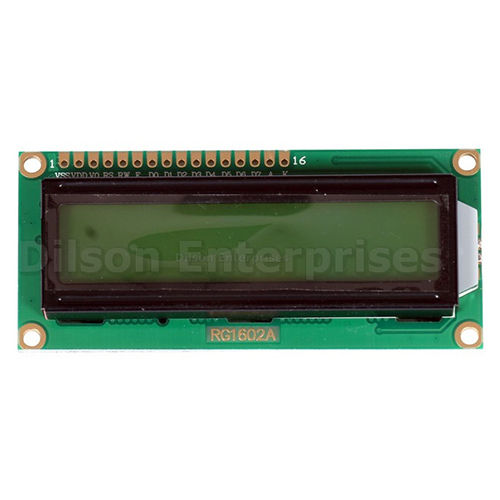 Green Rg1602 Show 16X2 3.3V Character Displays Application: Commercial