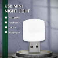 USB LED LAMP NIGHT LIGHT PLUG IN SMALL LED NIGHTLIGHT MINI PORTABLE FOR PC AND LAPTOP (6293)