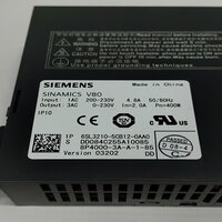 SIEMENS SINAMICS V80 6SL3210-5CB12-0AA0 SERVO DRIVER