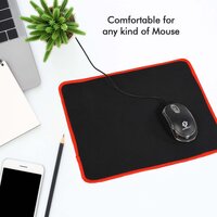 GAMING MOUSE PAD NATURAL RUBBER PAD WATERPROOF SKID RESISTANT SURFACE PAD FOR GAMING AND OFFICE USE MOUSE PAD (6177)