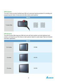 Delta Human Machine Interface DOP Series